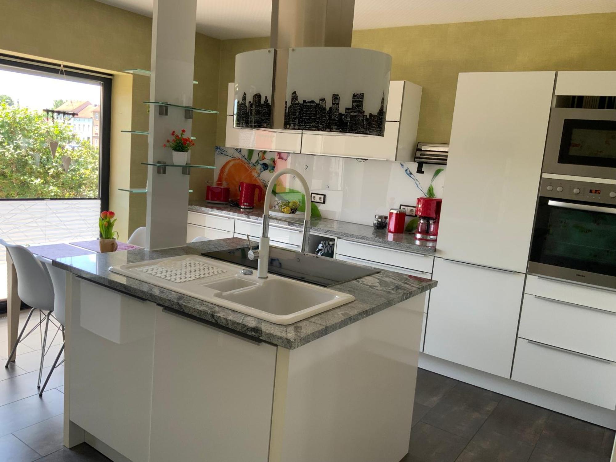Ferienhaus Luebke, Gartenblick Mühlhausen Εξωτερικό φωτογραφία